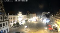 Archiv Foto Webcam Hauptmarkt Zwickau 23:00