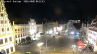 Archiv Foto Webcam Hauptmarkt Zwickau 03:00