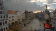 Archiv Foto Webcam Hauptmarkt Zwickau 17:00