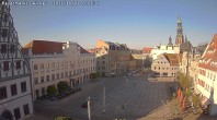 Archiv Foto Webcam Hauptmarkt Zwickau 08:00