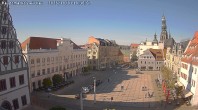 Archiv Foto Webcam Hauptmarkt Zwickau 09:00