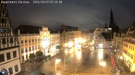 Archiv Foto Webcam Hauptmarkt Zwickau 01:00