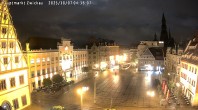 Archiv Foto Webcam Hauptmarkt Zwickau 03:00