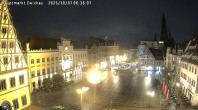 Archiv Foto Webcam Hauptmarkt Zwickau 05:00