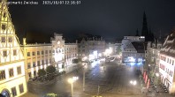 Archiv Foto Webcam Hauptmarkt Zwickau 21:00