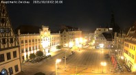 Archiv Foto Webcam Hauptmarkt Zwickau 01:00