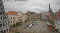 Archiv Foto Webcam Hauptmarkt Zwickau 09:00