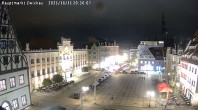 Archiv Foto Webcam Hauptmarkt Zwickau 19:00