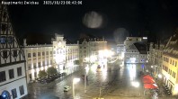 Archiv Foto Webcam Hauptmarkt Zwickau 23:00