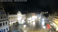Archiv Foto Webcam Hauptmarkt Zwickau 01:00