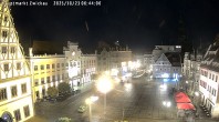 Archiv Foto Webcam Hauptmarkt Zwickau 05:00