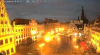 Archiv Foto Webcam Hauptmarkt Zwickau 06:00