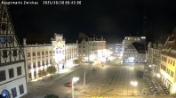 Archiv Foto Webcam Hauptmarkt Zwickau 23:00