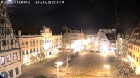 Archiv Foto Webcam Hauptmarkt Zwickau 19:00