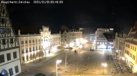 Archiv Foto Webcam Hauptmarkt Zwickau 23:00