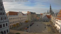 Archiv Foto Webcam Hauptmarkt Zwickau 09:00