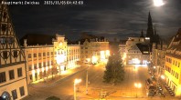 Archiv Foto Webcam Hauptmarkt Zwickau 03:00