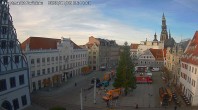 Archiv Foto Webcam Hauptmarkt Zwickau 07:00