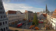 Archiv Foto Webcam Hauptmarkt Zwickau 09:00