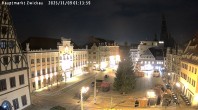 Archiv Foto Webcam Hauptmarkt Zwickau 00:00