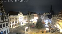 Archiv Foto Webcam Hauptmarkt Zwickau 05:00