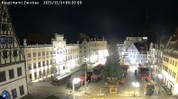 Archiv Foto Webcam Hauptmarkt Zwickau 05:00