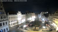 Archiv Foto Webcam Hauptmarkt Zwickau 01:00