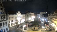 Archiv Foto Webcam Hauptmarkt Zwickau 02:00