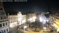 Archiv Foto Webcam Hauptmarkt Zwickau 04:00