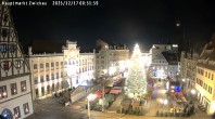 Archiv Foto Webcam Hauptmarkt Zwickau 23:00