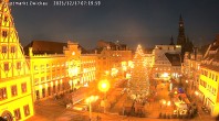 Archiv Foto Webcam Hauptmarkt Zwickau 06:00