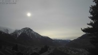 Archiv Foto Webcam Termen: Blick Richtung Süden ins Rhonetal 13:00