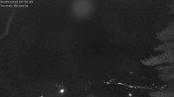 Archiv Foto Webcam Termen: Blick Richtung Süden ins Rhonetal 23:00