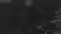 Archiv Foto Webcam Termen: Blick Richtung Süden ins Rhonetal 01:00