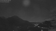 Archiv Foto Webcam Termen: Blick Richtung Süden ins Rhonetal 03:00