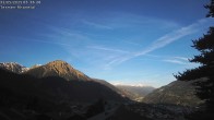 Archiv Foto Webcam Termen: Blick Richtung Süden ins Rhonetal 05:00