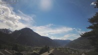 Archiv Foto Webcam Termen: Blick Richtung Süden ins Rhonetal 13:00