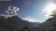 Archiv Foto Webcam Termen: Blick Richtung Süden ins Rhonetal 17:00