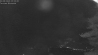 Archiv Foto Webcam Termen: Blick Richtung Süden ins Rhonetal 23:00