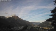 Archiv Foto Webcam Termen: Blick Richtung Süden ins Rhonetal 06:00