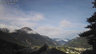 Archiv Foto Webcam Termen: Blick Richtung Süden ins Rhonetal 07:00