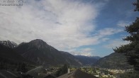 Archiv Foto Webcam Termen: Blick Richtung Süden ins Rhonetal 09:00