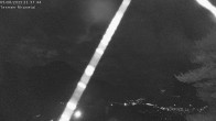 Archiv Foto Webcam Termen: Blick Richtung Süden ins Rhonetal 21:00
