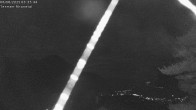 Archiv Foto Webcam Termen: Blick Richtung Süden ins Rhonetal 03:00