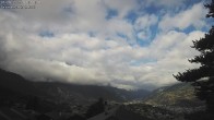 Archiv Foto Webcam Termen: Blick Richtung Süden ins Rhonetal 07:00