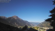 Archiv Foto Webcam Termen: Blick Richtung Süden ins Rhonetal 07:00