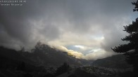 Archiv Foto Webcam Termen: Blick Richtung Süden ins Rhonetal 05:00