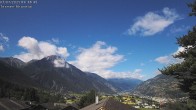 Archiv Foto Webcam Termen: Blick Richtung Süden ins Rhonetal 09:00