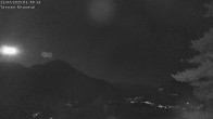 Archiv Foto Webcam Termen: Blick Richtung Süden ins Rhonetal 01:00