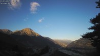 Archiv Foto Webcam Termen: Blick Richtung Süden ins Rhonetal 05:00